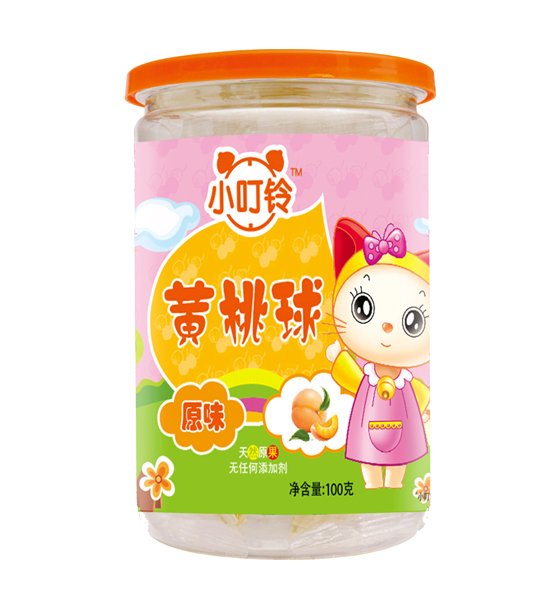  小叮鈴黃桃球