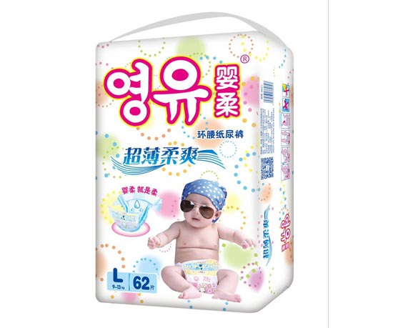  嬰柔紙尿褲L62