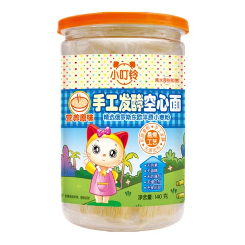  小叮鈴手工發(fā)酵空心面營(yíng)養(yǎng)原味