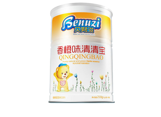    貝努滋鐵聽裝香橙味清清寶