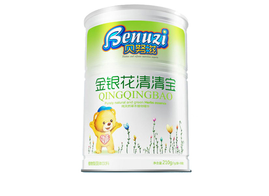    貝努滋鐵聽裝金銀花清清寶