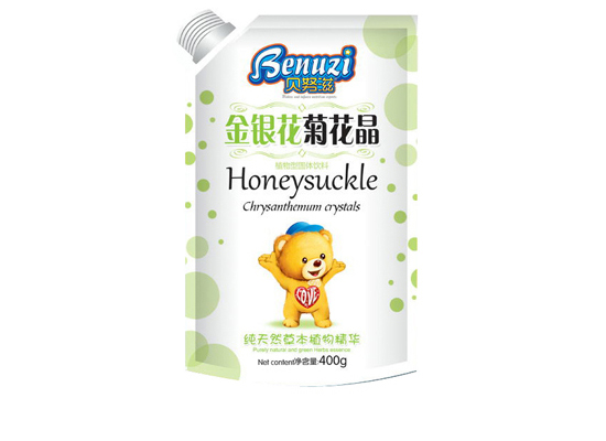    貝努滋金銀花菊花晶袋裝