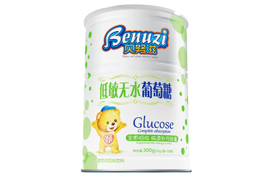    貝努滋鐵聽裝低敏無(wú)水葡萄糖