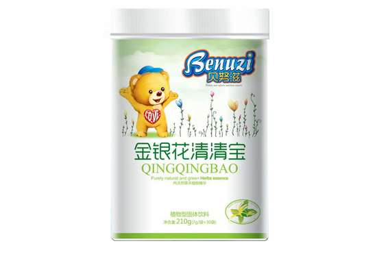    貝努滋桶裝金銀花清清寶