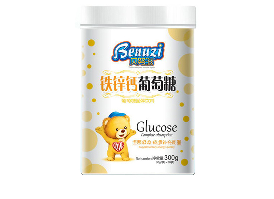    貝努滋鐵鋅鈣葡萄糖