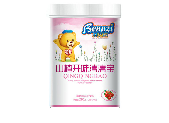    貝努滋桶裝山楂開味清清寶