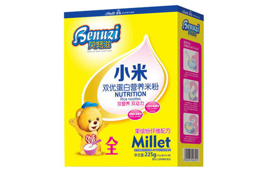    貝努滋果繽紛纖維小米雙優(yōu)盒裝