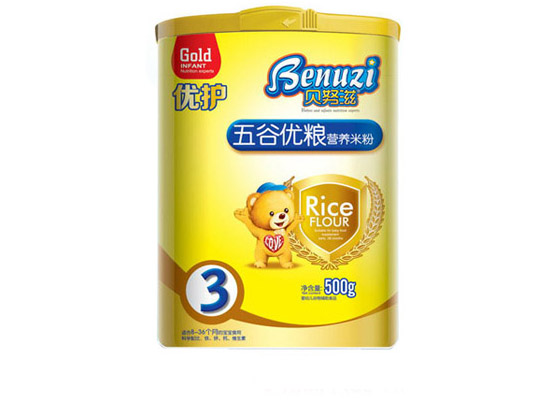   貝努滋五谷優(yōu)糧優(yōu)護(hù)營養(yǎng)米粉