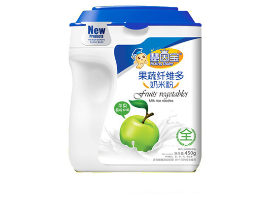   慧因寶蘋果葛根果蔬纖維多奶米粉