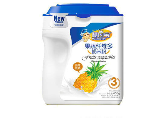 慧因寶菠蘿蛋黃果蔬纖維多奶米粉