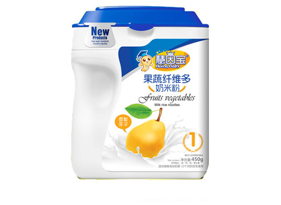   慧因寶雪梨蓮子果蔬纖維多奶米粉