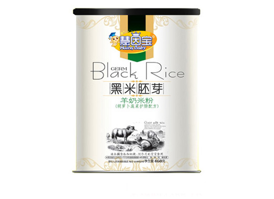  慧因?qū)毢}卜蔬菜黑米胚芽米粉