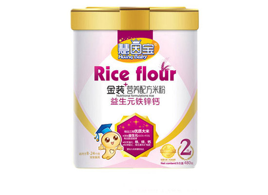  慧因?qū)氁嫔F鋅鈣（2段）米粉