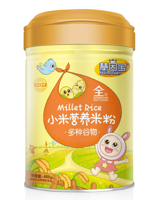    慧因?qū)毝喾N谷物小米營養(yǎng)米粉