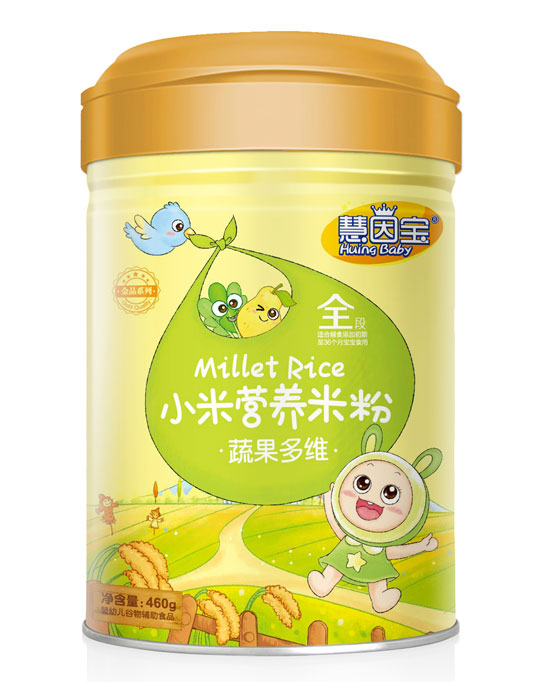    慧因?qū)毷吖嗑S小米營養(yǎng)米粉