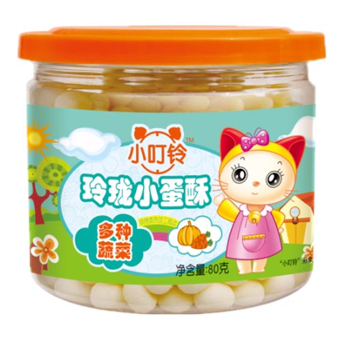  小叮鈴瓏瓏小蛋酥多種蔬菜