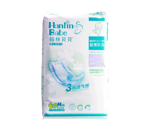    翰林貝貝超薄舒柔尿片M碼46片