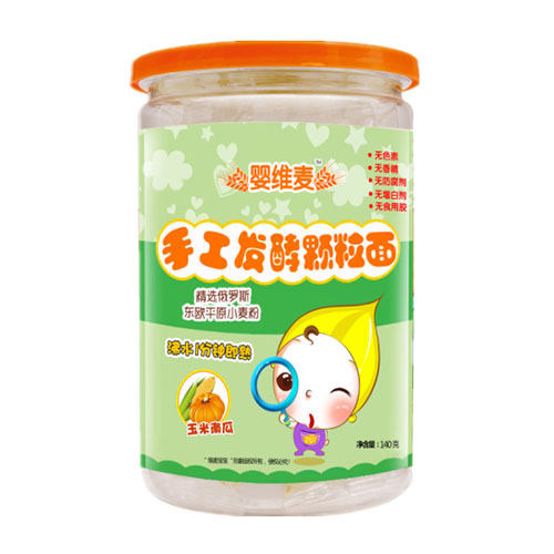 嬰維麥?zhǔn)止ぐl(fā)酵顆粒面玉米南瓜