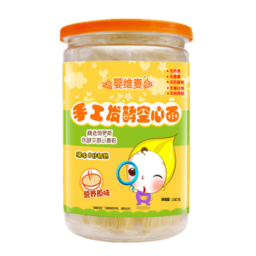  嬰維麥?zhǔn)止ぐl(fā)酵空心面營(yíng)養(yǎng)原味