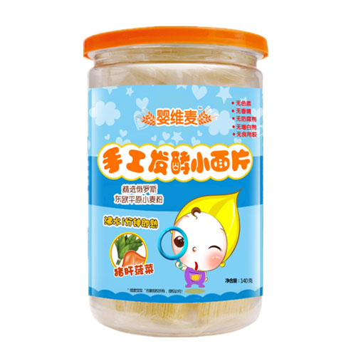  嬰維麥手工發(fā)酵小面片豬肝菠菜