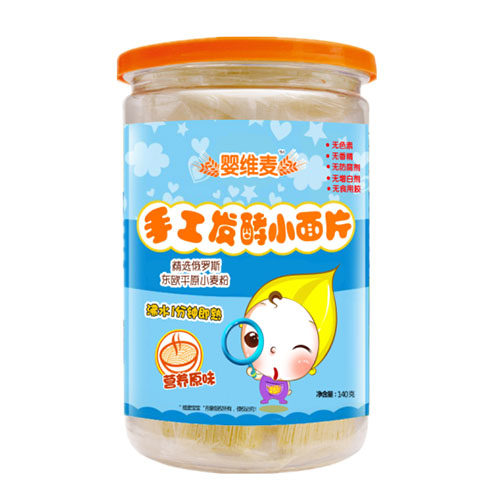  嬰維麥手工發(fā)酵小面片營養(yǎng)原味