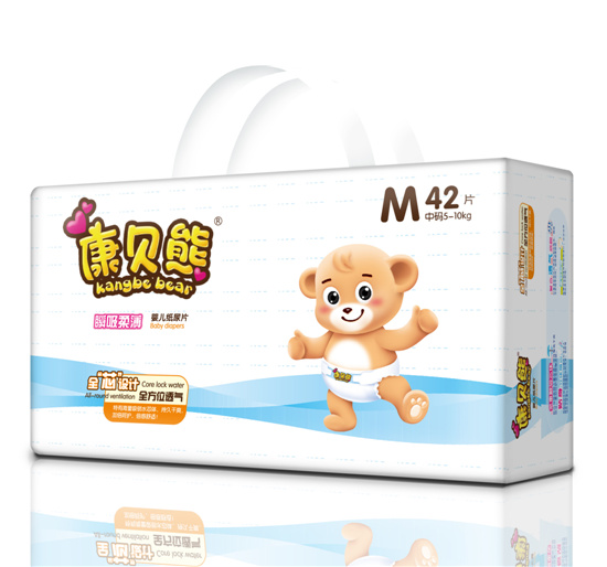  康貝熊瞬吸柔薄紙尿片M42