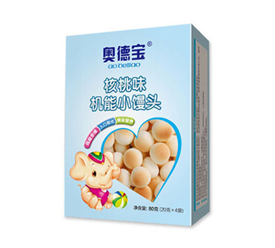   奧德寶機(jī)能小饅頭核桃味