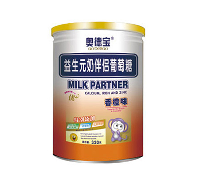   奧德寶益生元葡萄糖奶伴侶香橙味