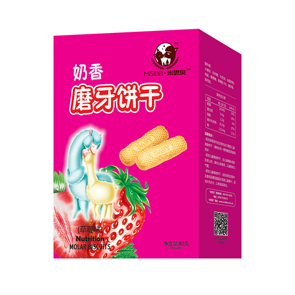   米思貝磨牙棒草莓味