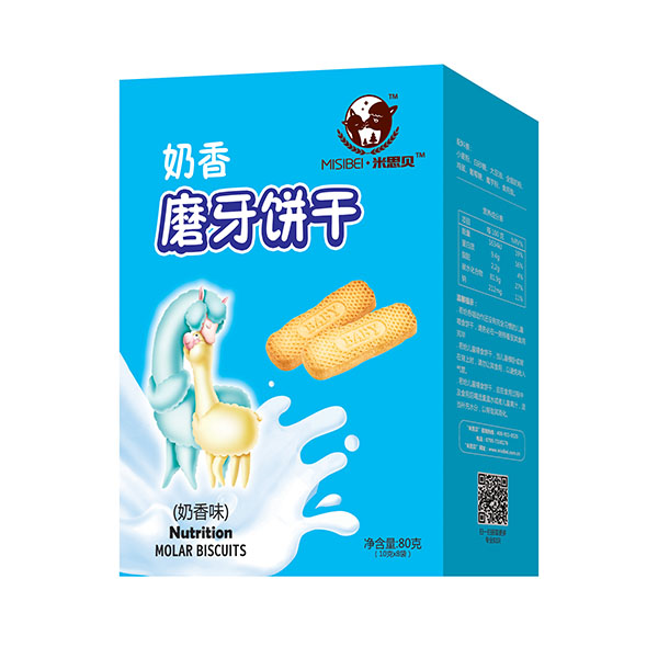   米思貝磨牙棒奶香味
