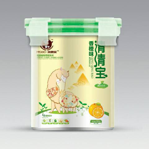   米思貝樂(lè)扣香橙味清清寶