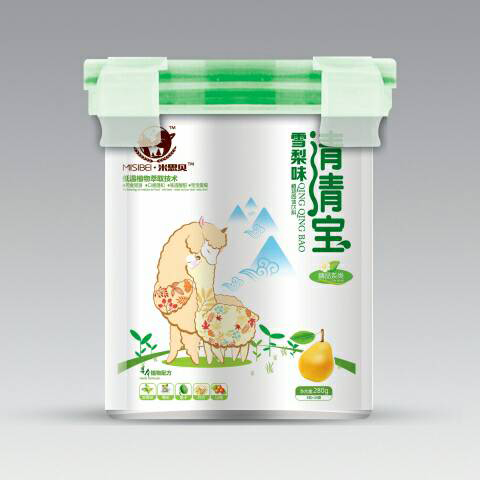   米思貝樂(lè)扣雪梨味清清寶
