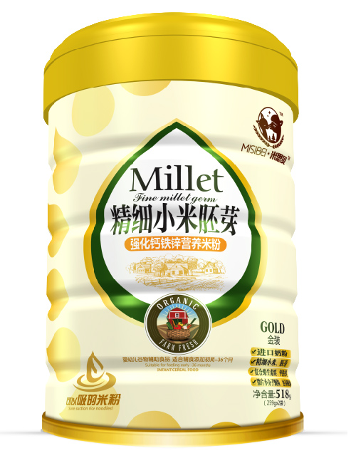    米思貝精細(xì)小米強(qiáng)化鈣鐵鋅
