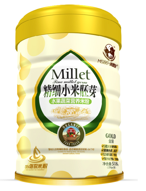    米思貝精細(xì)小米水果蔬菜