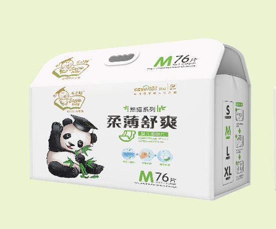   天才酷柔薄舒爽婴儿纸尿裤M76