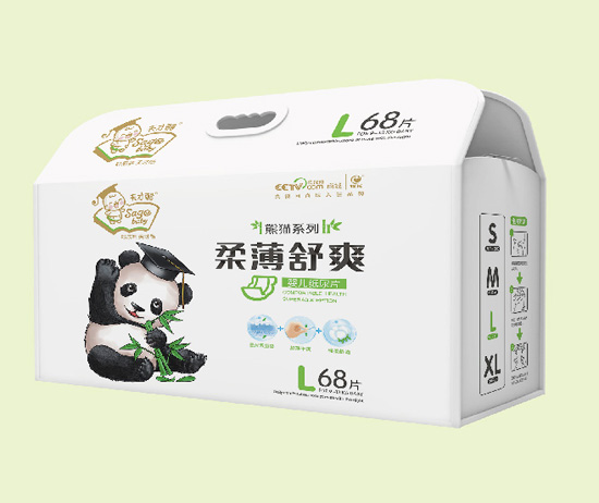   天才酷柔薄舒爽婴儿纸尿片L68