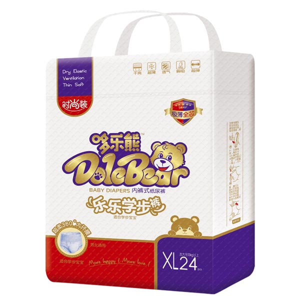    哆樂熊樂樂學(xué)步褲XL碼24片