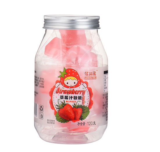 牯丽熊草莓汁软糖