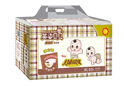   英姿貝貝超級薄紙尿褲XL