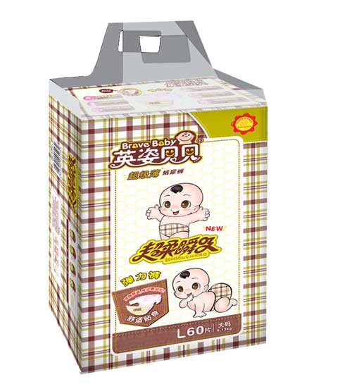   英姿貝貝超級薄紙尿褲L