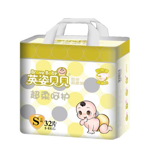   英姿貝貝超柔呵護紙尿褲S