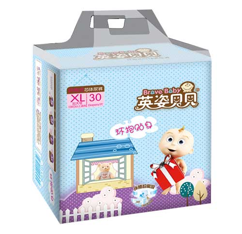   英姿貝貝環(huán)抱貼身紙尿褲XL