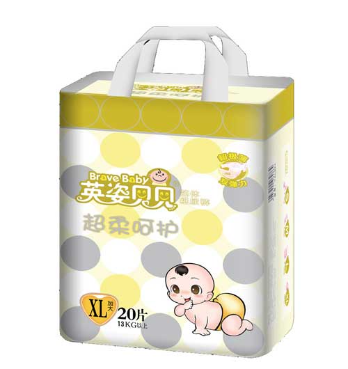   英姿貝貝超柔呵護紙尿褲XL