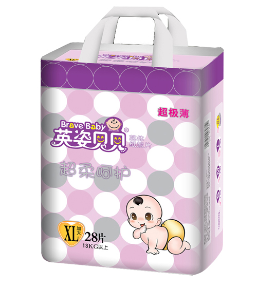  英姿貝貝超柔呵護紙尿片XL