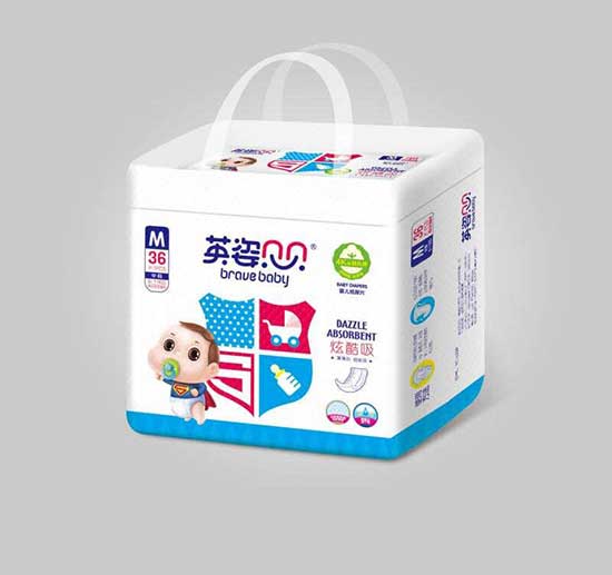  英姿貝貝炫酷吸嬰兒紙尿片M
