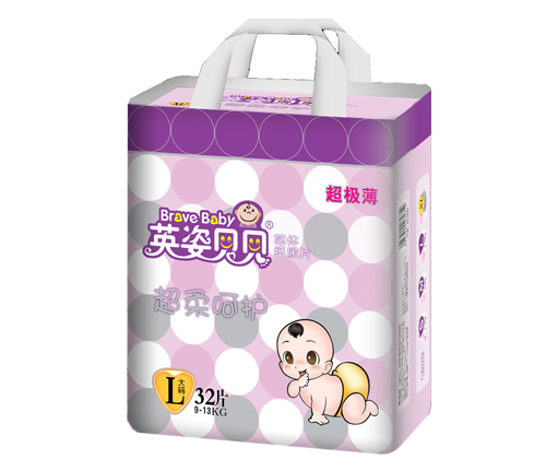  英姿貝貝超柔呵護紙尿片L