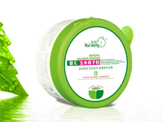   慧萌嬰兒玉米痱子粉