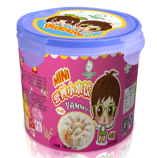  麥聰蝦仁蔬菜營養(yǎng)小水餃