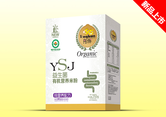  彤伴純營養(yǎng)益生菌有機(jī)營養(yǎng)米粉盒裝
