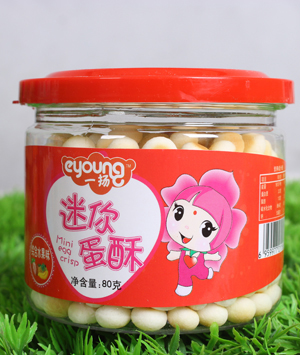     一揚(yáng)綜合水果味迷你蛋酥80克